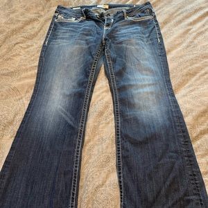 Boot cut jeans
